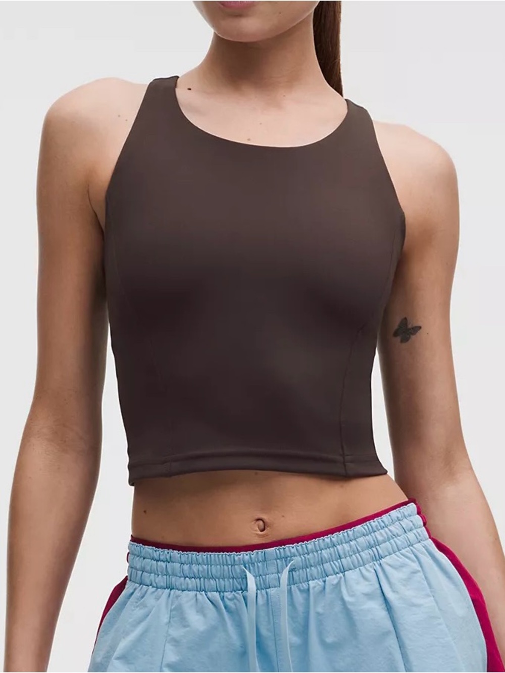 NWT Lululemon Wunder Train Racerback Tank Top - Mahogany Muse